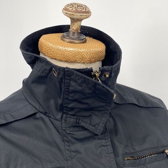 Hive &‎ Honey Lightweight Nylon Water Repellent Rain Jacket Black XS - Picture 11 of 16